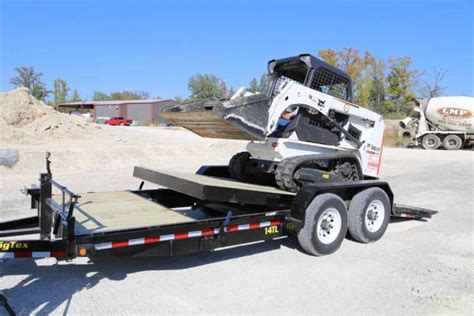 14 000 lb skid steer trailer|6 channel skid steer trailer.